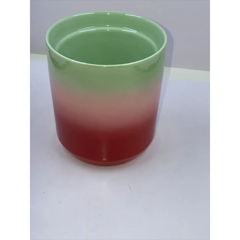 Starbucks Coffee 2020 Ombre Red Pink Green Watermelon Tumbler 8oz NO LID MUG